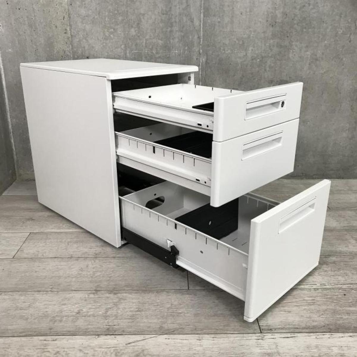 デック16個 ばらうり可 中古】XEHH型 ナイキ/NAIKI ワゴン3段 534896 - 中古