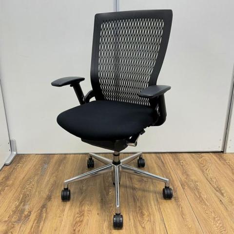 【中古】パルスチェア  ウチダ（UCHIDA) 肘付ハイバックチェア