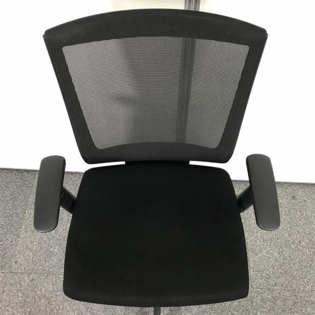 中古】エスクード C497ZR 6802 オカムラ/okamura 肘付ハイバック