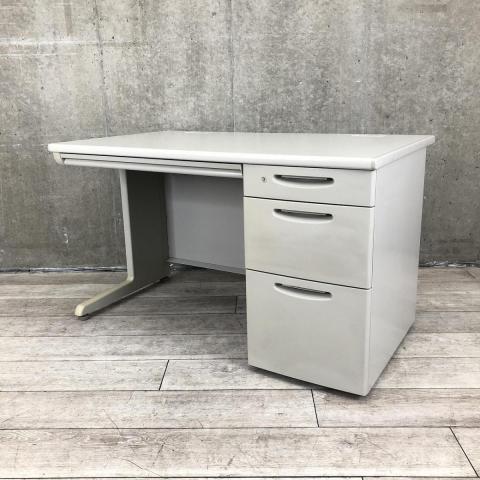 【中古】＊引取可能＊関東配送限定 SKK 160cm パソコンデスク ホワイト オフィスデスク・事務机の通販 茅ヶ崎エリア - 中古オフィス家具