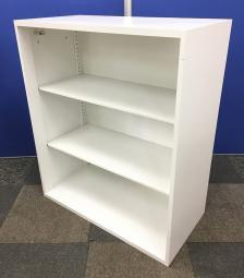 【見える化にフォーカスしたオープン書庫！】■コクヨ（KOKUYO）製　エディアシリーズ　オープン書庫　ローキャビネット　 W900×D450×H1050㎜　■ホワイト　※ベース無