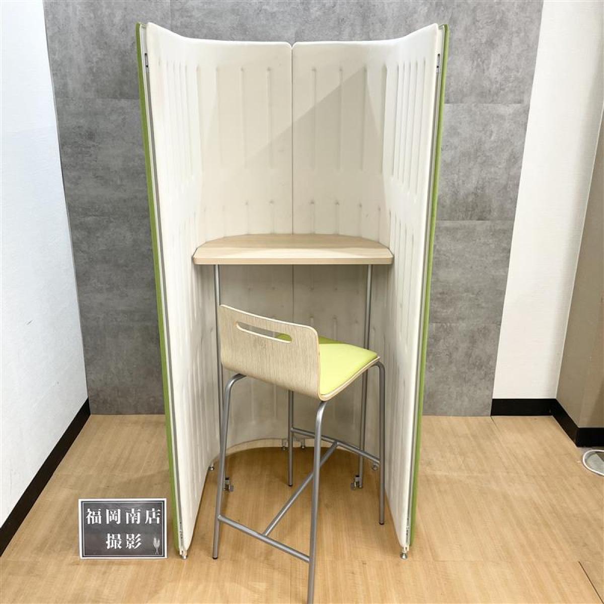 【南】オカムラ製人気の集中ブース・個室ブース（マッフル）が入荷しました！福岡市拠点の「オフィスバスターズ福岡南店」は、福岡はもちろん、岡山・広島エリアにも対応しています。中古オフィス家具・チェア・デスク・複合機など一式手配可能。各地に特化した在庫とワンストップ対応で、起業・移転・レイアウト変更にしっかり対応し、岡山・広島でも安心の選択肢をご提供します。
                        マッフル
                                    中古
            