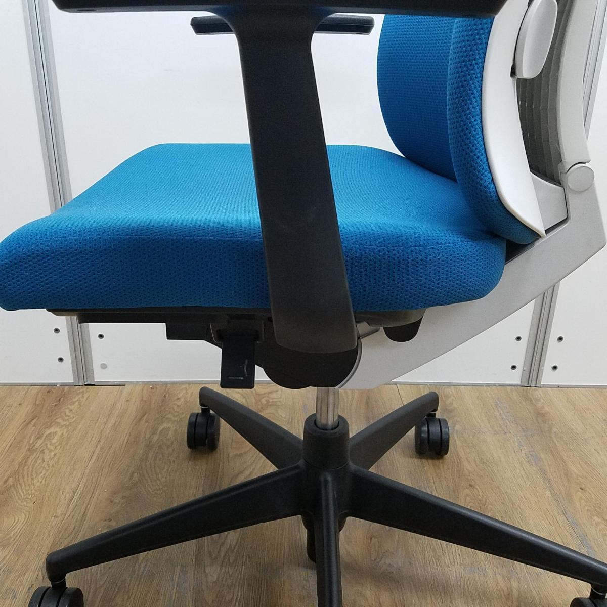 中古】ウィザード2 コクヨ/KOKUYO 肘付ハイバックチェア 535198