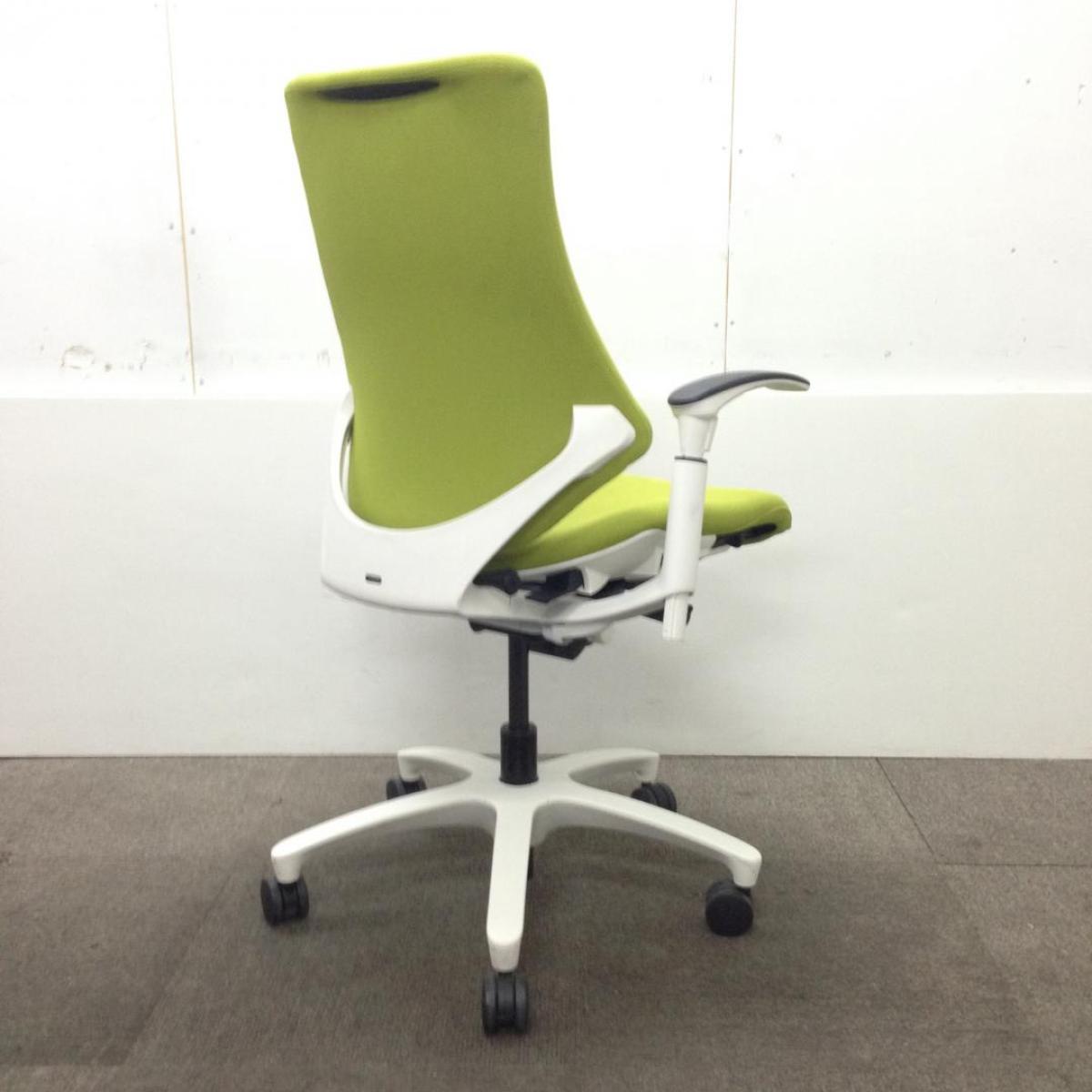 中古】エフクロス KF-330GS-W9Q6 イトーキ/ITOKI 肘付ローバック
