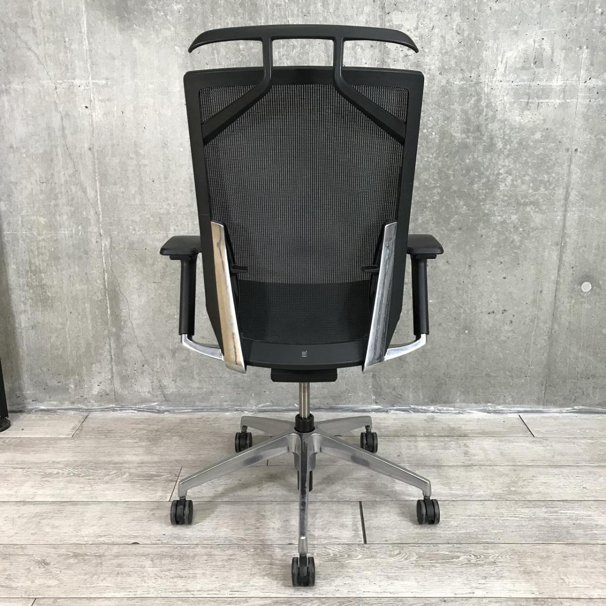 中古】ヴェントチェア KE-867JBHZ9T1 イトーキ/ITOKI 肘付
