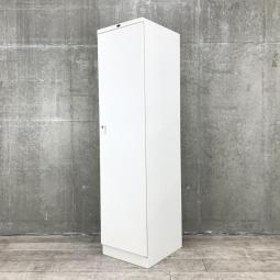 【増員時にも！掃除用具入れにも！常に人気の高い更衣ロッカー！鍵の持ち運びいらず！】/オススメ(おすすめ) /人気商品【弊社使用欄：A01014122】■1人用更衣ロッカー/ダイヤル錠/ホワイト/内田洋行/システムロッカー