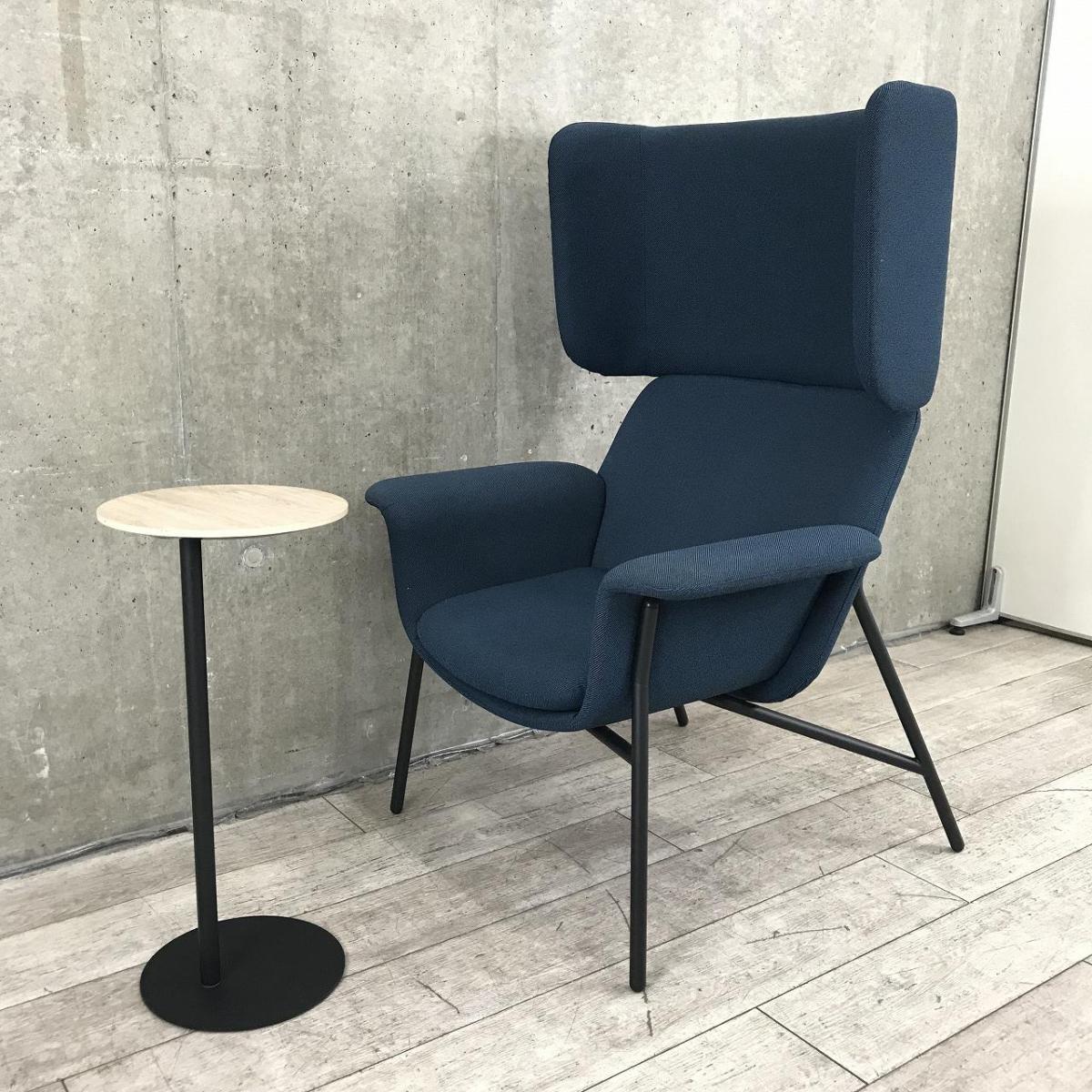 【カフェスペースやご自宅にもおすすめのチェア＆テーブルのセット！】■コクヨ（KOKUYO）　ノーションシリーズ（Notion）　肘付きハイバックチェア　サイドテーブル　■色・チェア：ナイトブルー　テーブル：木目ナチュラル 【ABW商材】【関東倉庫在庫品】【弊社使用欄：A01028276 , A01028263】
                        その他シリーズ
                                    中古
            