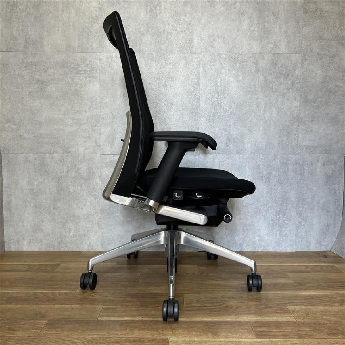 中古】ヴェントチェア KB-867 JB-Z9T1 イトーキ/ITOKI 肘付