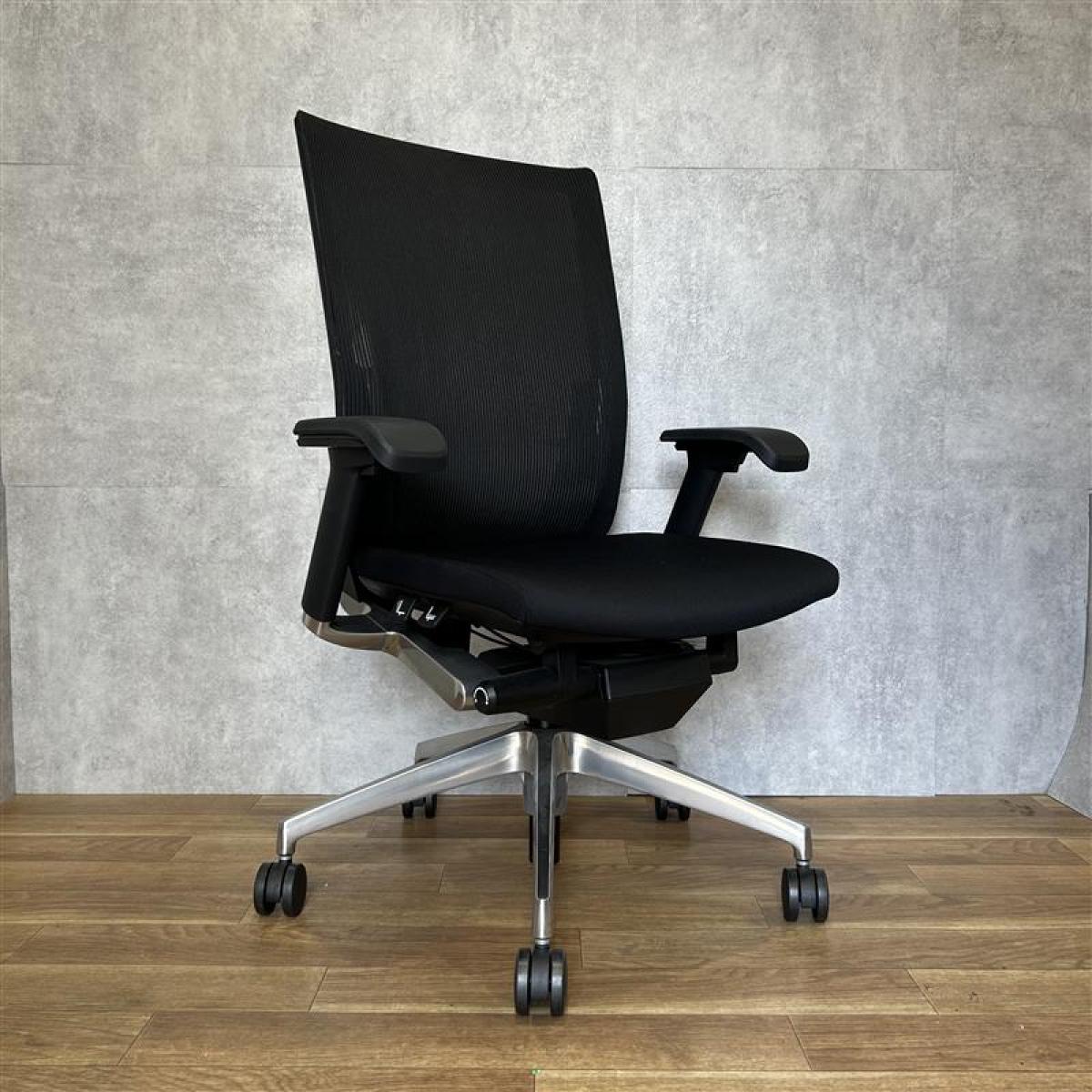 ハイバックチェア　スウェーデン製 中古】ヴェントチェア KB-867 JB-Z9T1 イトーキ/ITOKI 肘付