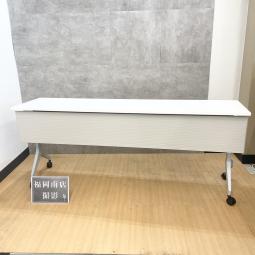 【南】内田洋行製のサイドスタックテーブル【パラグラフシリーズ】が入荷しました！　ミーテイングテーブル　会議用　折り畳み　休憩室　中古　オフィス用品＊福岡市拠点の「オフィスバスターズ福岡南店」は、福岡はもちろん、岡山・広島エリアにも対応しています。中古オフィス家具・チェア・デスク・複合機など一式手配可能。各地に特化した在庫とワンストップ対応で、起業・移転・レイアウト変更にしっかり対応し、岡山・広島でも安心の選択肢をご提供します。＊