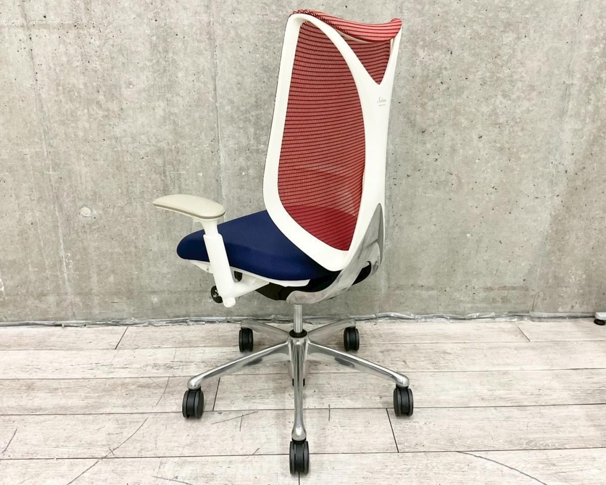 【中古】 サブリナ オカムラ/okamura 肘付ハイバックチェア 中古】サブリナ オカムラ/okamura 肘付ハイバックチェア 535638