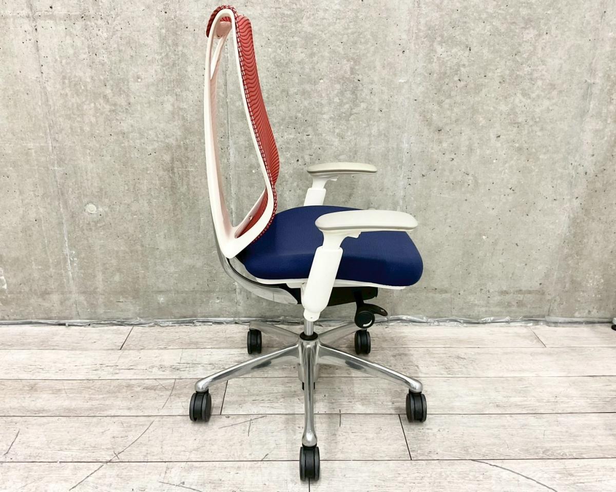【中古】 サブリナ オカムラ/okamura 肘付ハイバックチェア 中古】サブリナ オカムラ/okamura 肘付ハイバックチェア 363799
