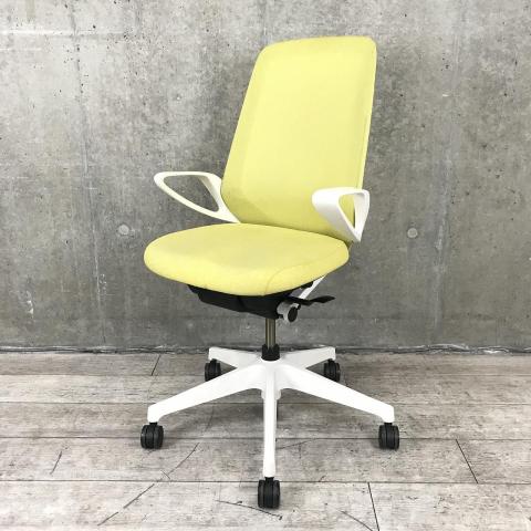 【中古】ノート KJ-176JE-W9U6 イトーキ（ITOKI） 肘付ハイバックチェア