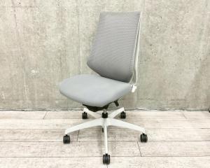 【コクヨの人気チェア】～オフィスの定番商品～　オフィスチェア/コクヨ/Duora（デュオラ）/肘無/グレー/背面メッシュ【弊社使用欄：A00998075】【ID】