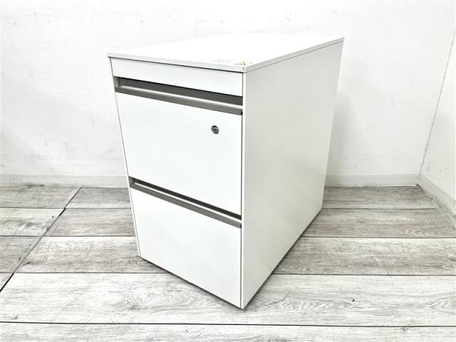 【中古】インクルード JF-046MPCB-W9 イトーキ（ITOKI） ワゴン3段