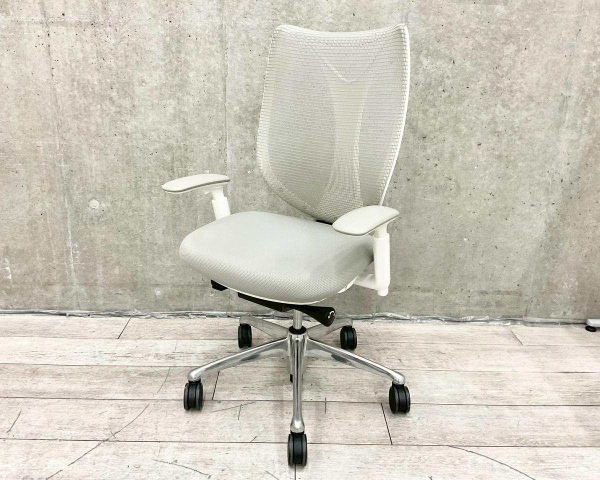 中古】サブリナ C854BW FSZ3 オカムラ/okamura 肘付ハイバック
