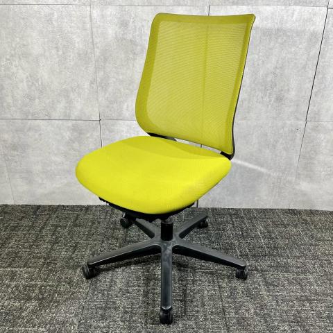 【中古】ミトラシリーズ CRSG2900E6N コクヨ（KOKUYO） 肘無ローバックチェア