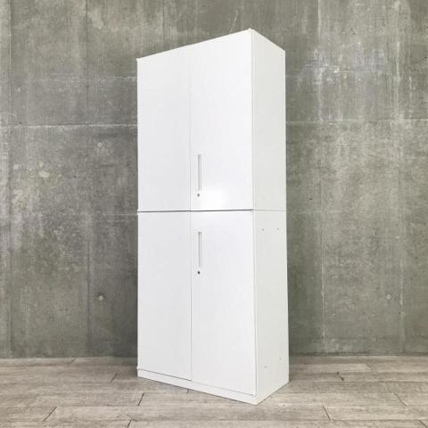ポンコツさん専用 ウチダ  スチール書庫  両開きキャビネット ベース、天板付き ウチダ（UCHIDA) ローキャビネット／両開き 一覧 - 中古オフィス