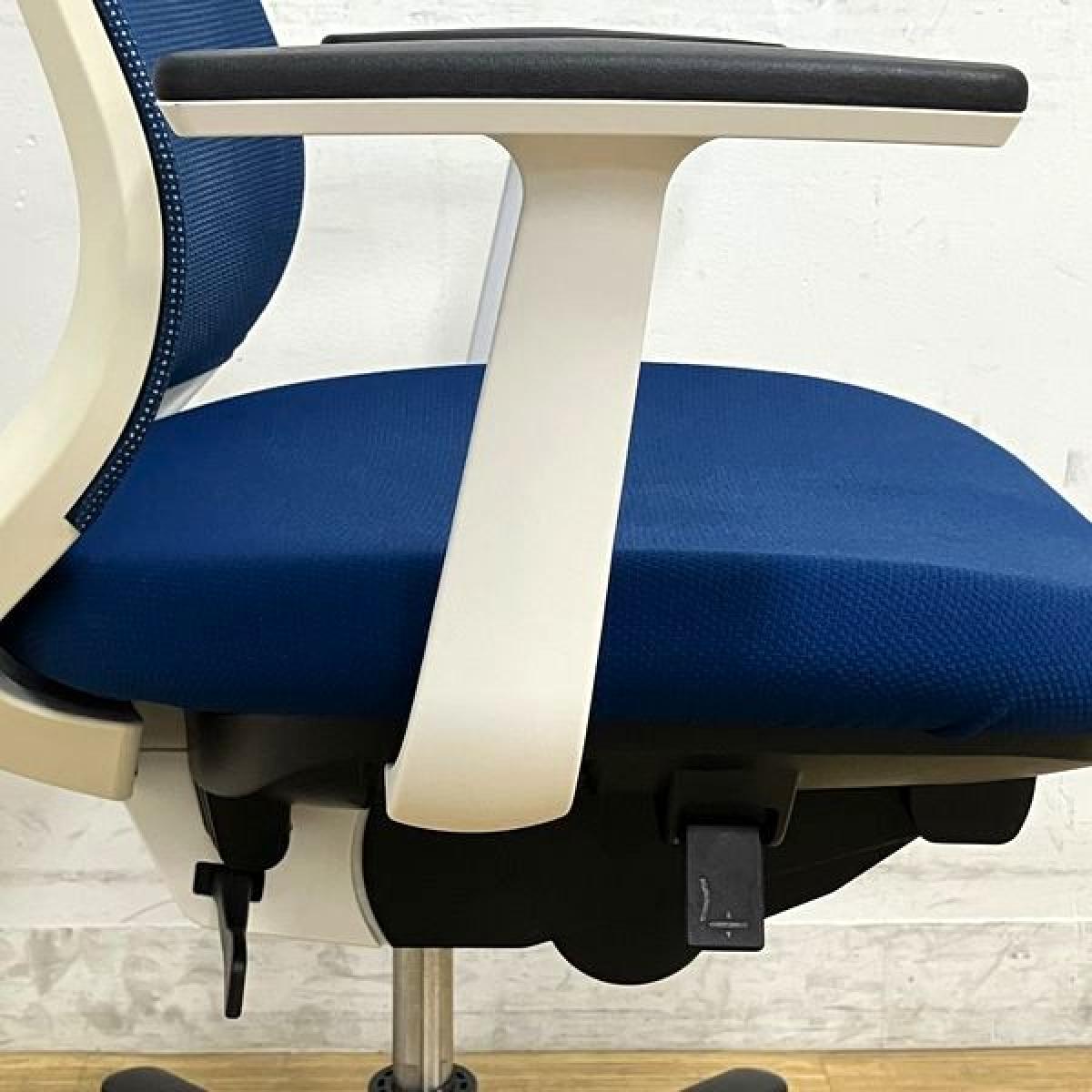 中古】ミトラシリーズ CRS-G2920E1 コクヨ/KOKUYO 肘付ロー