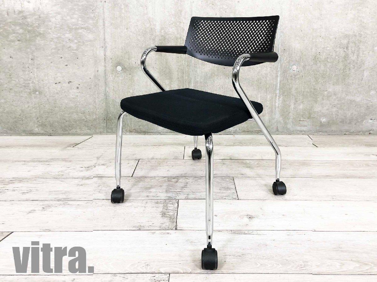 【8/20・４脚予定】スタッキングチェア　新品定価7万■vitra/ヴィトラ　ビザロール2　ブラック　ビジターチェア　オフィスバスターズ心斎橋店
                        ビザロール2
                                    中古
            