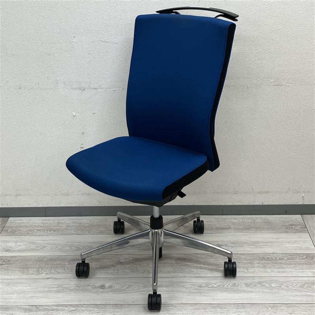 【在庫入れ替えSALE】肘無しチェア　会議室用でも行けます！ ■コクヨ/プントチェア（PUNTO）/ブルー　ハンガー付〈岐阜・愛知・三重・静岡・福井〉
                        プント
                                    中古
            