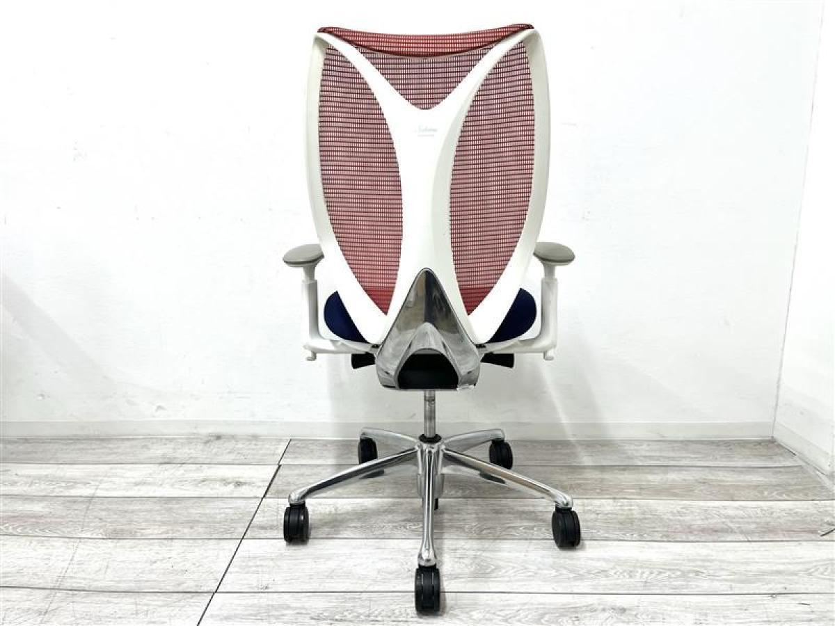 【中古】 サブリナ オカムラ/okamura 肘付ハイバックチェア 中古】サブリナ オカムラ/okamura 肘付ハイバックチェア 536617
