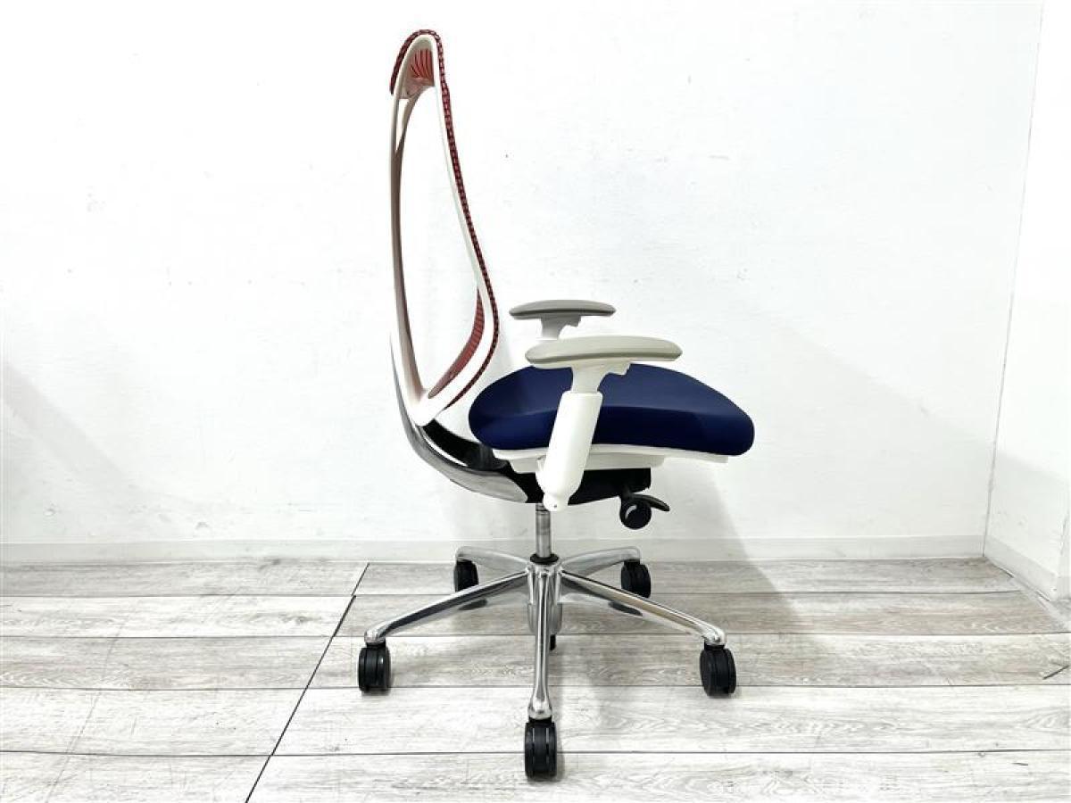 【中古】 サブリナ オカムラ/okamura 肘付ハイバックチェア 中古】サブリナ オカムラ/okamura 肘付ハイバックチェア 355778