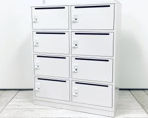 8人用　収納家具 パーソナルロッカー ダイヤル錠 オススメ(おすすめ) 大人気 ・井上金庫販売 ※横浜本店撮影画像※ 【マスターキーは付属しておりません】