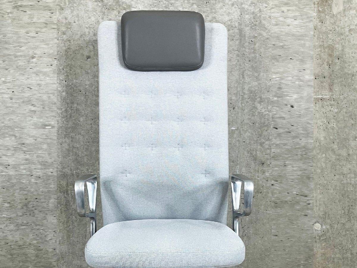 【中古 A(中古品)】ID Trim L(ID トリム L) 431-004-11-21-31-21-F30-13-30 中古】ID Trim vitra/ヴィトラ 肘付ハイバックチェア 536950