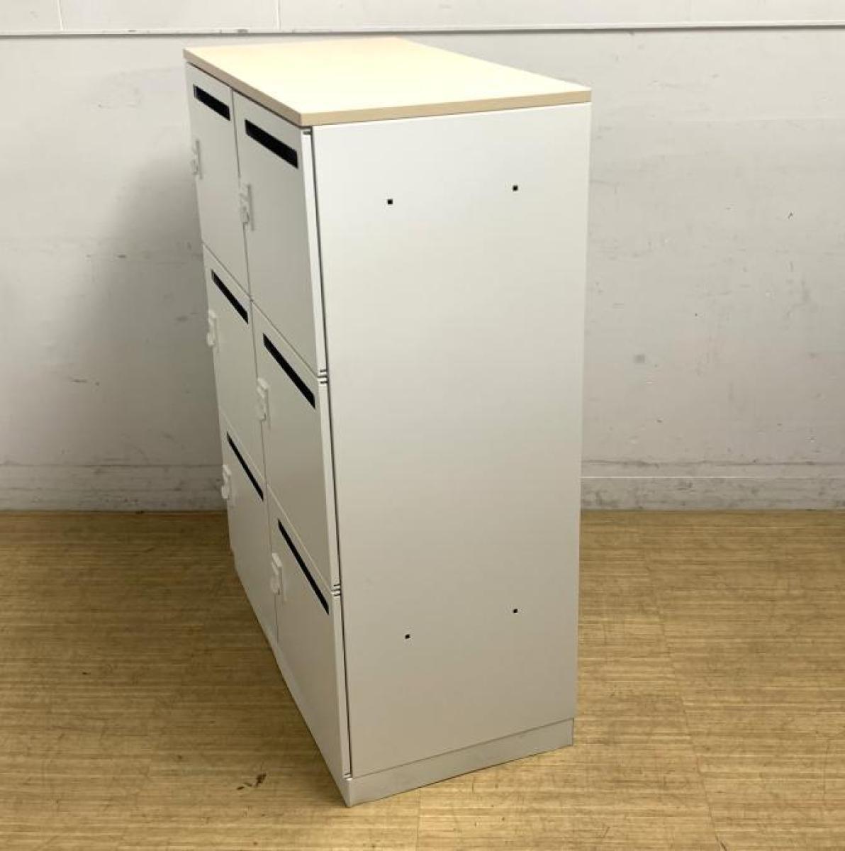 コクヨ イノンシリーズ 6人用パーソナルロッカー 　NPLH-6XM59SAW コクヨ - コクヨ イノンシリーズ 6人用パーソナルロッカー NPLH