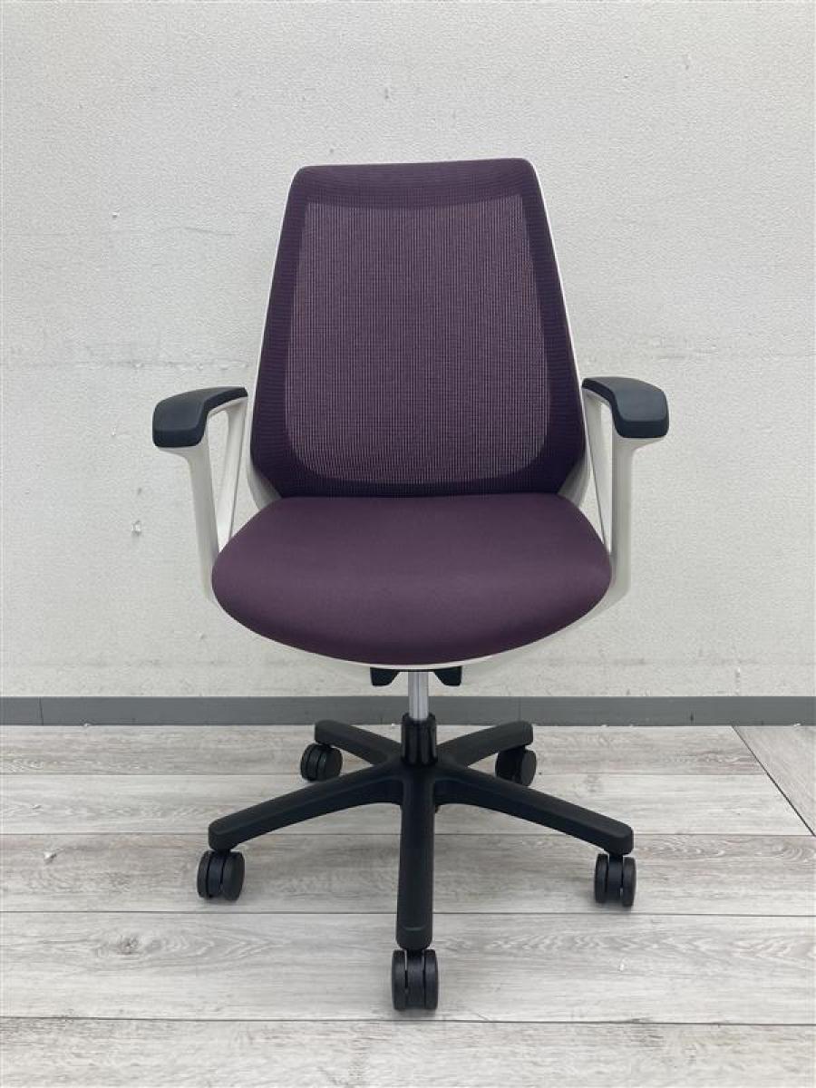 中古】ノナ イトーキ/ITOKI 肘付ハイバックチェア 537027 - 中古
