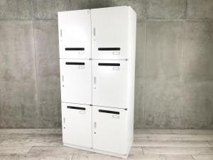 ★お盆お値引キャンペーン★【期間限定】　【大特価】　【セール】　【格安】　【西】　【チェア】　【椅子】　【イス】　【事務椅子】　【デスク】　【机】【書庫】　【書棚】　【棚】　【ラック】　【収納】　【格安】　【安い】　【メーカー】　【レイアウト変更】　【模様替え】【イトーキ】【シンライン】【6人用パーソナルロッカー】【福岡オフィス家具】【福岡中古家具】【中古事務什器】【中古チェア】【中古椅子】