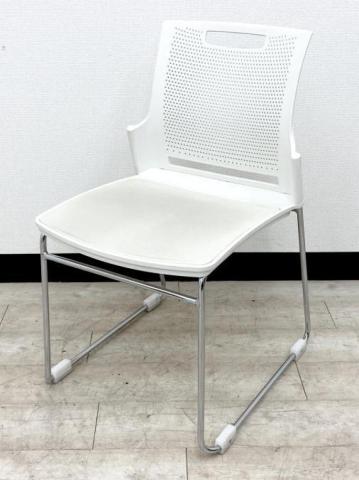 【中古】スカラールフト 9315WS PB26 オカムラ（okamura） スタッキングチェア