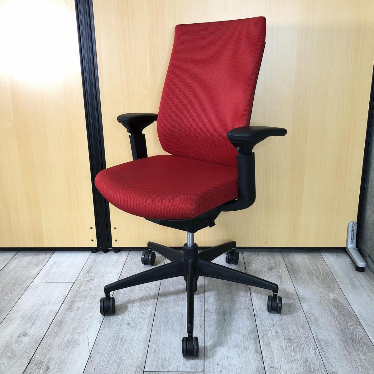 中古】ウィザード3 樹脂 CRS-G3622F6 コクヨ/KOKUYO 肘付