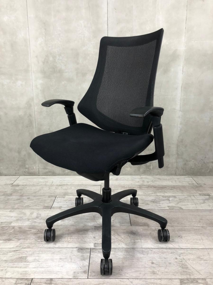 【女性にも大人気なシリーズです！】大人気のブラックメッシュがロットで入荷！入替や拠点開設、移転の際に是非いかがでしょうか！◆イトーキ/エフ/ブラック◆【弊社管理番号：A01029571】【KN】
                        エフメッシュ
                                    中古
            