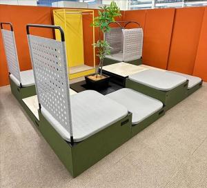 【福岡西店撮影】オカムラ製　パークワーク入荷いたしました！　福岡西店　【福岡オフィス家具】【福岡中古家具】【中古事務什器】【中古チェア】【中古椅子】