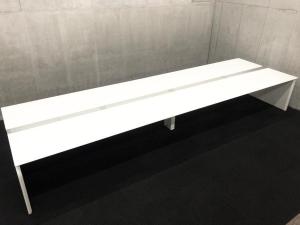 【福岡西店在庫　2/18入】【超希少！！！】【幅3400mm】オカムラ製　プロユニットフリーウェイ　ホワイト　【福岡オフィス家具】【福岡中古家具】【中古事務什器】【中古チェア】【中古椅子】