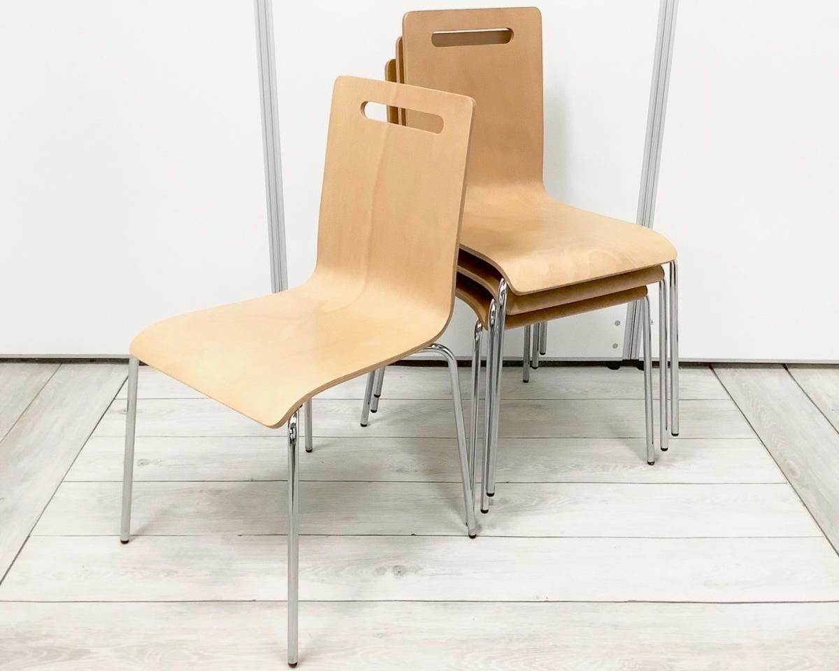 【セット商品（4脚）】多目的ミーティングチェア スタッキング   オススメ(おすすめ)  ・オリバー・oliver　※横浜本店撮影画像※
                        その他シリーズ
                                    中古
            