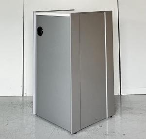 【1台限定】【在庫入替品】【多少傷あり】コクヨ製　電話台　シルバー　オフィスバスターズ　梅田本店【K8】