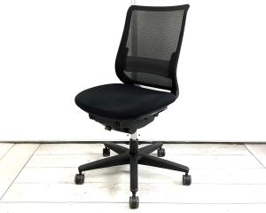 数がそろう！【ブラックメッシュチェアが入荷しました！】■ブラック　メッシュ　肘無　スタンダードバック/コクヨ/ミトラ