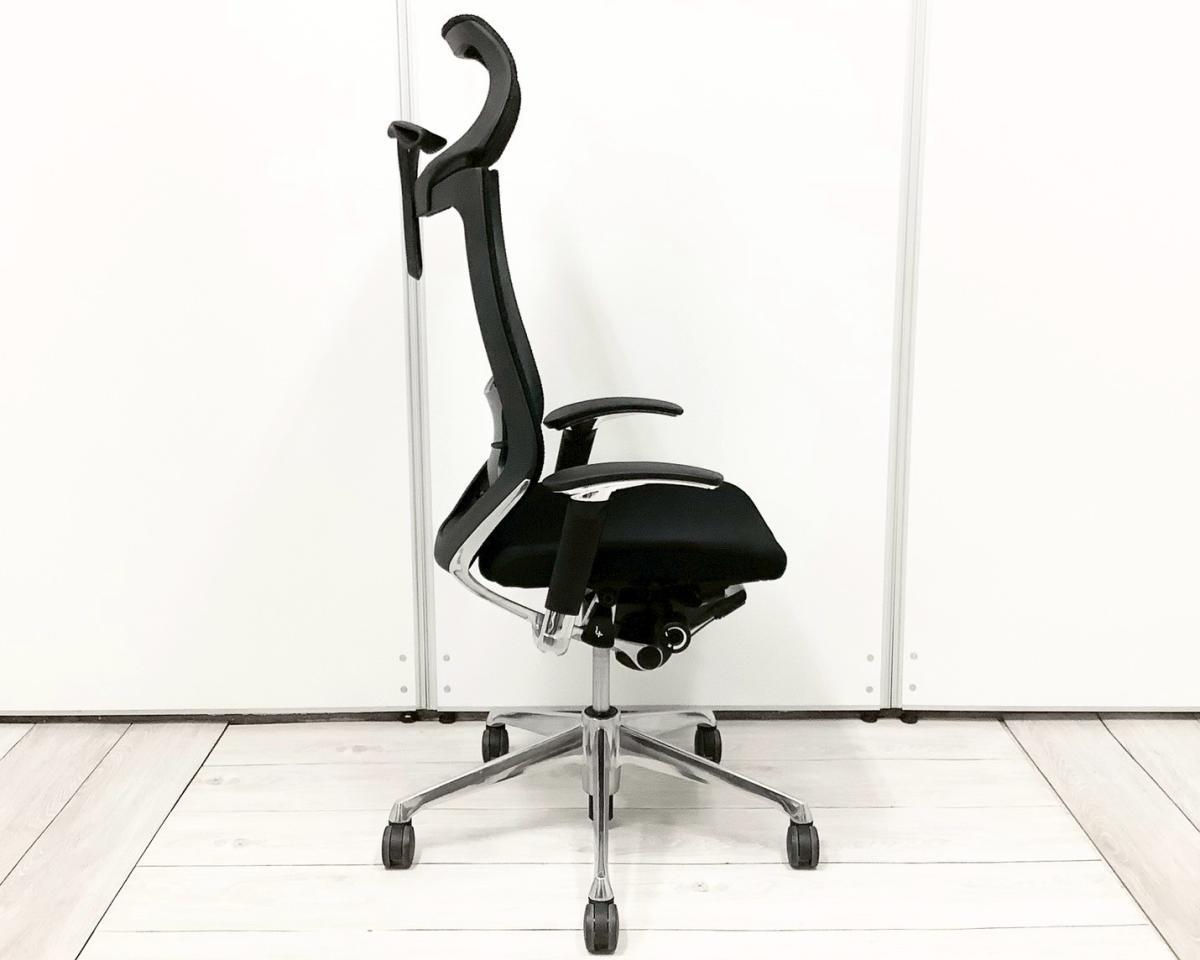 オカムラ　バロンチェア 楽天市場】バロン EXハイバック 固定ヘッドレスト 可動肘 座