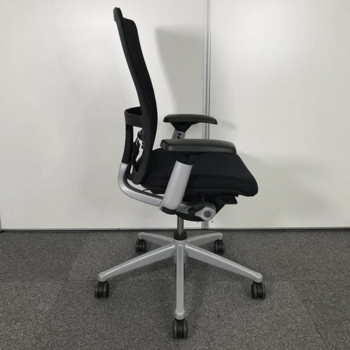 中古】ゾディーチェア HAWORTH/ヘイワース 肘付ハイバックチェア