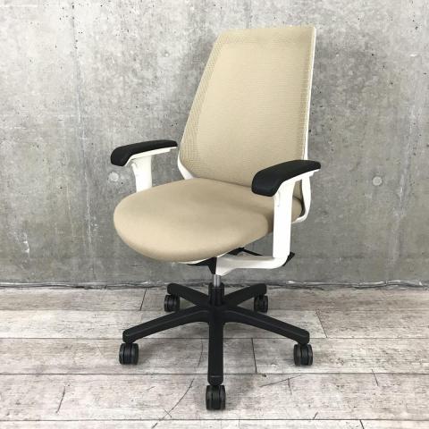 【中古】ノナ KZ-330PG-W9Y3 イトーキ（ITOKI） 肘付ハイバックチェア