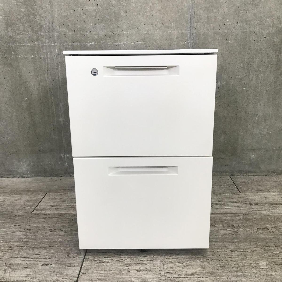 中古】iS コクヨ/KOKUYO ワゴン2段 537841 - 中古オフィス家具