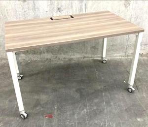 【シンプルデスク　オカムラ】■アプションフリーシリーズ　ワークデスク　W1200×D700×H720mm　プライズウッドミディアム