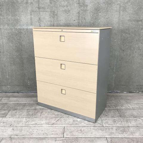 OKAMURA キャビネット ラテラル 両開き 書庫　中古【引取希望】埼玉県 オカムラ（okamura） ローキャビネット／ラテラル 一覧 - 中古