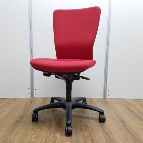 okamura★中古美品★オフィスチェア4脚セット♪レッド okamura☆中古美品☆オフィスチェア4脚セット♪レッド オカムラ