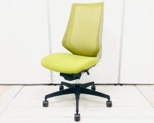 充実の高機能チェア！体にフィットする背もたれ機構が刷阿割り心地抜群！活気づく明るいグリーンカラー！ 
■コクヨ/デュオラ（Duora）/ライトオリーブ