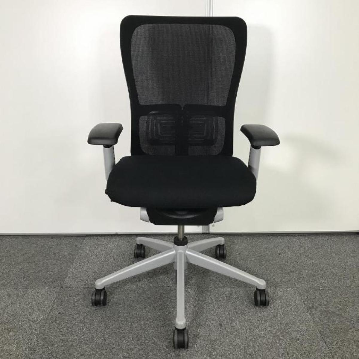 【在庫入替セール品！（本在庫限定価格）】【腰部を左右非対称に調整できる唯一無二のチェア！】■ヘイワース　ゾディーチェア　可動肘付　ブラック　■スタイリッシュなデザインで多彩な機能搭載！【HAWORTH　ZODY】
                        ゾディーチェア
                                    中古
            