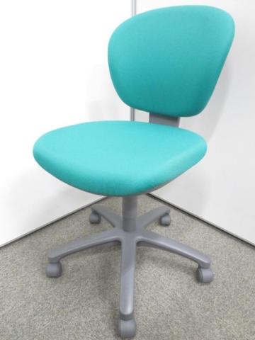 【中古】レグノチェア CRS-G218F4HS24 コクヨ（KOKUYO） 肘無ローバックチェア